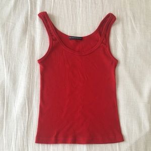 Red Tank from Brandy Melville✨🌺